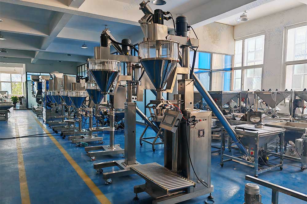 粉体半自动包装机进行分装 粉体半自动包装机进行分装