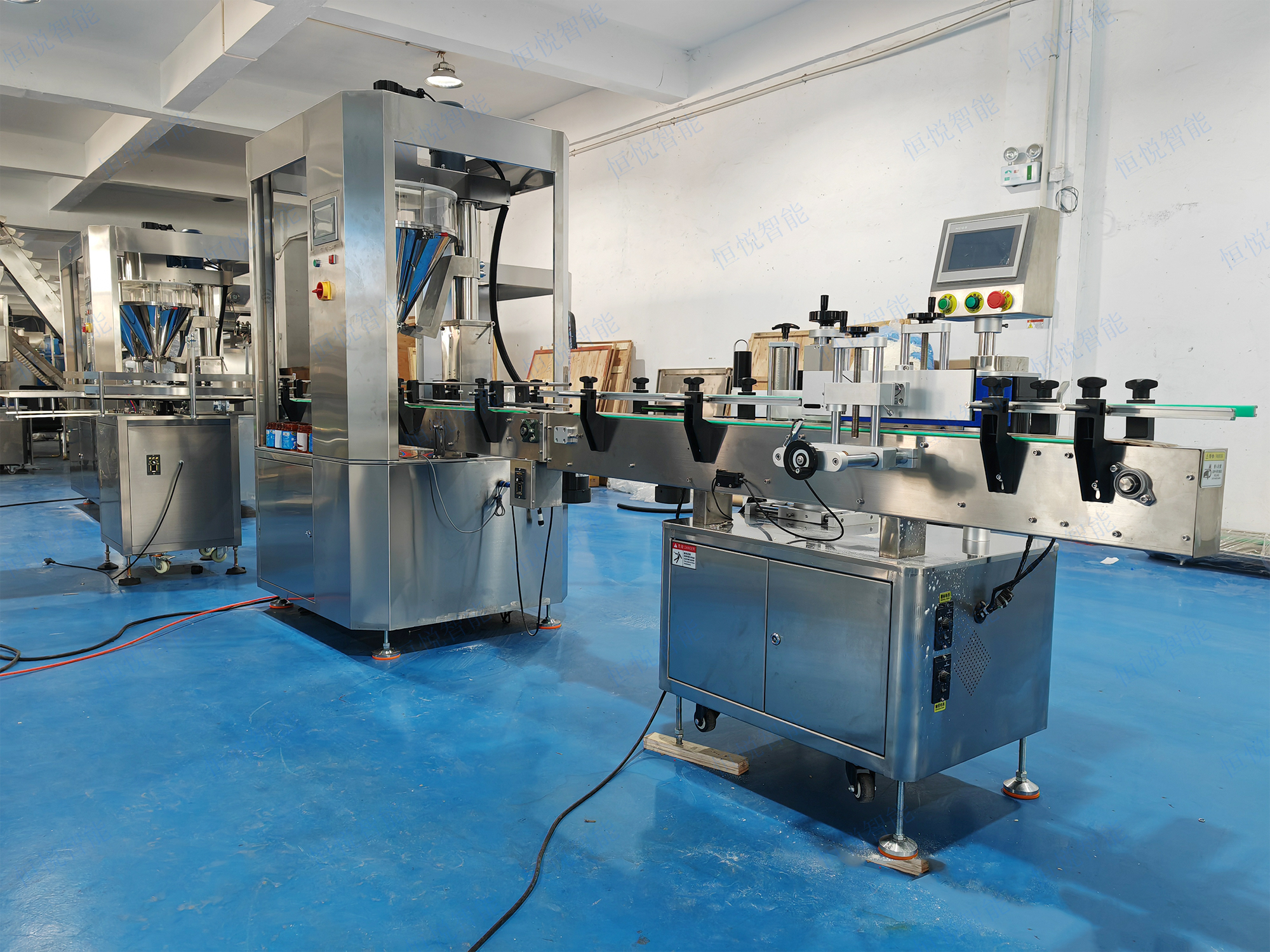 粉剂双头全自动灌装机应用 粉剂双头全自动灌装机应用