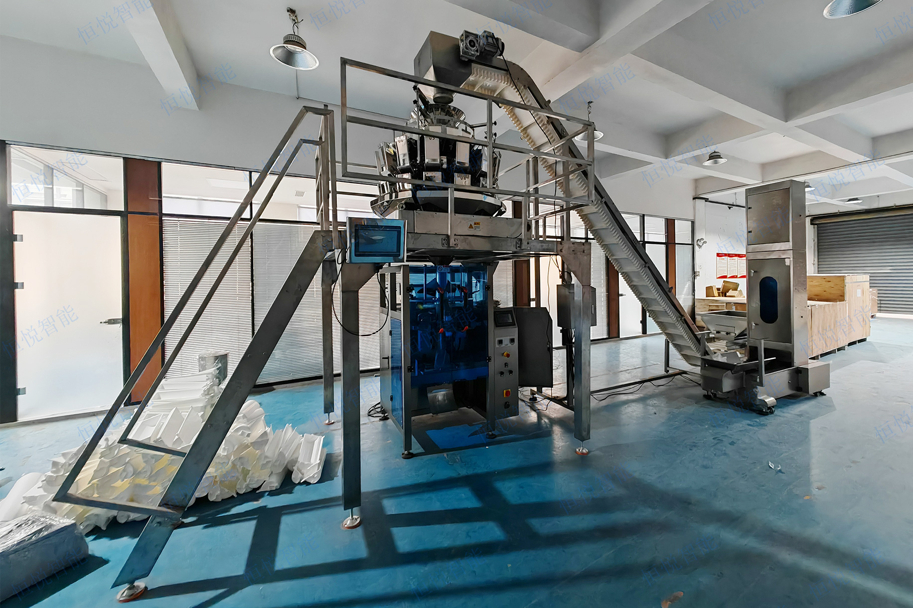 全自动热干面包装机