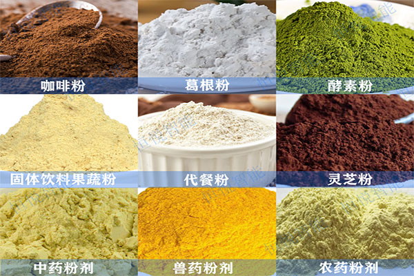 给袋式粉末包装机应用范围