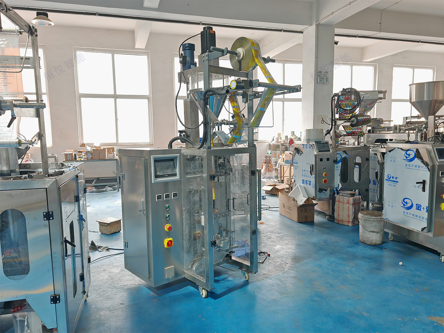 圆角袋山药粉包装机